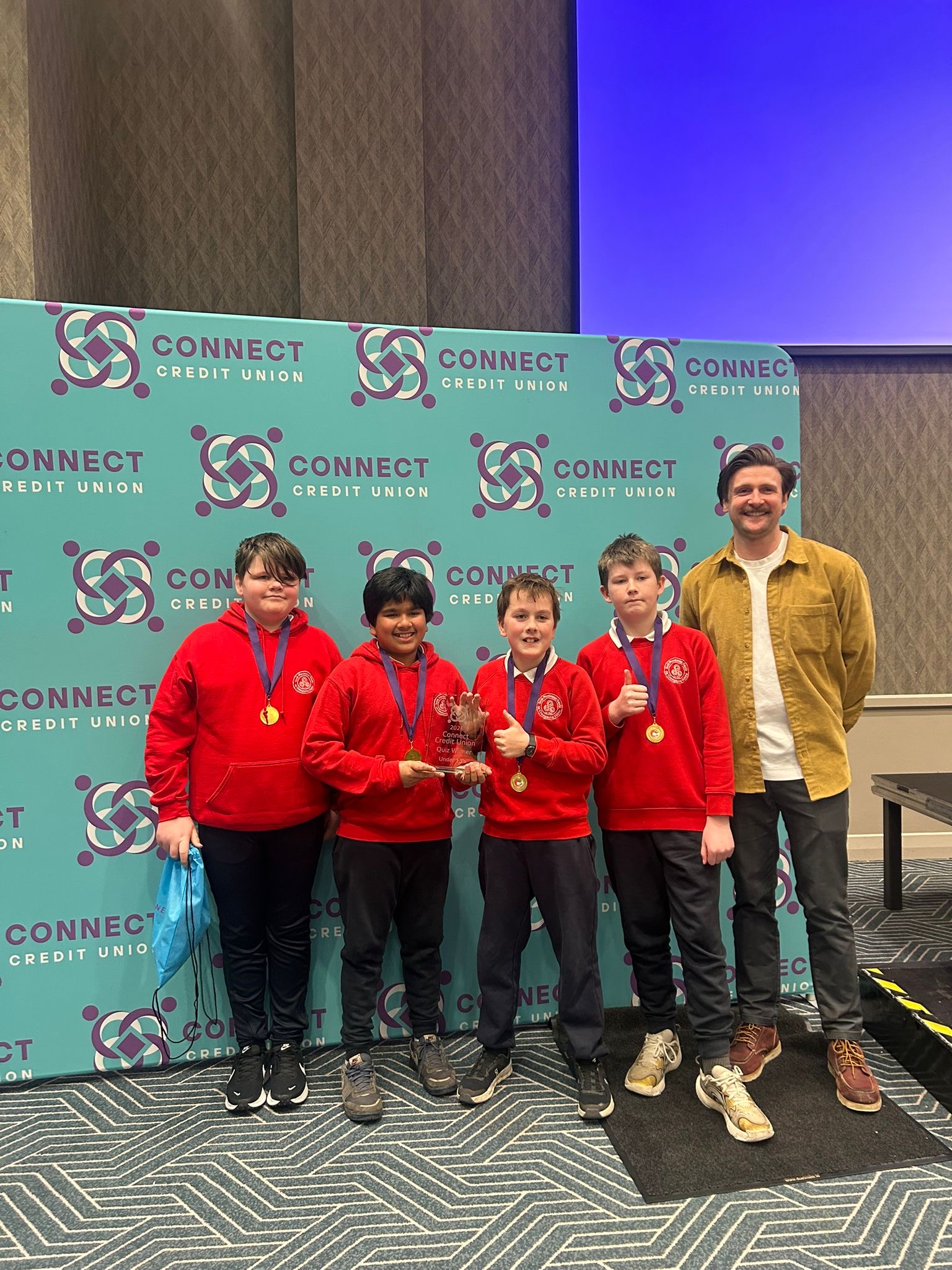 St Francis National School Reach the Final of the Credit Union Quiz