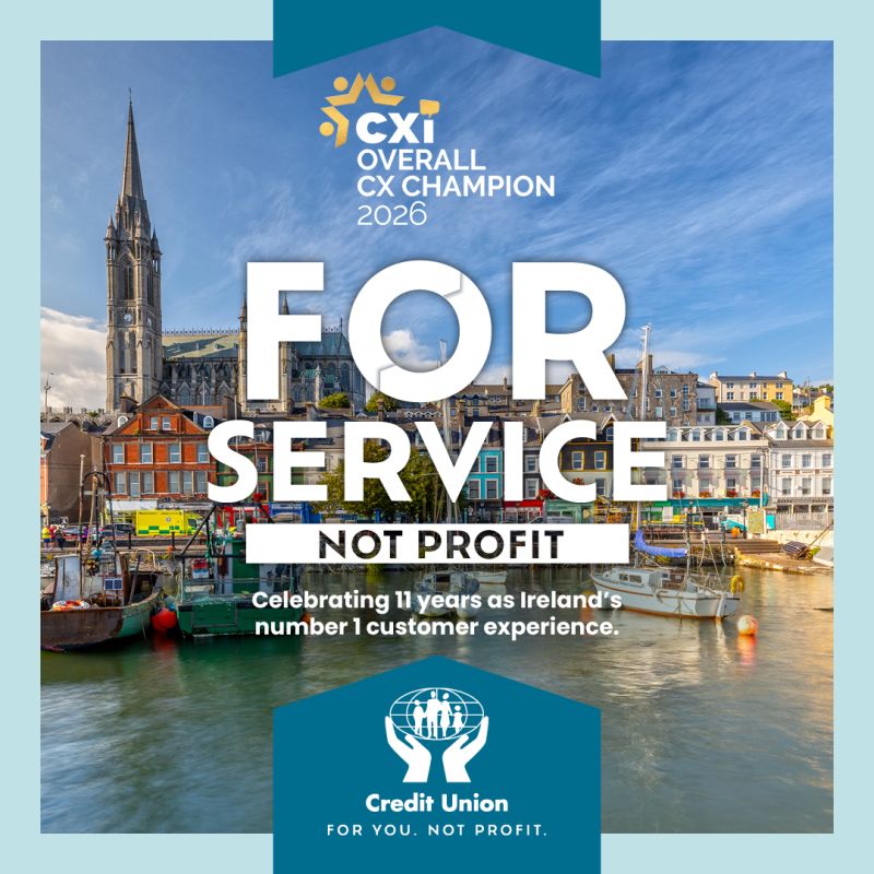 Credit Unions voted Number One for Customer Experience for a Record Breaking Eleven Years
